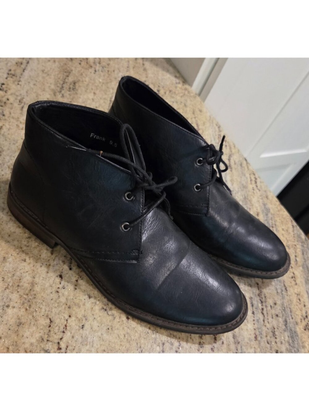 Oak & Rush Chukka Boot Frank Mens 9.5 Black Dress Shoes